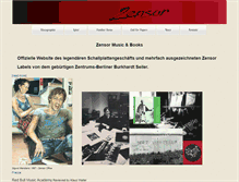 Tablet Screenshot of burkhardt-zensor.de